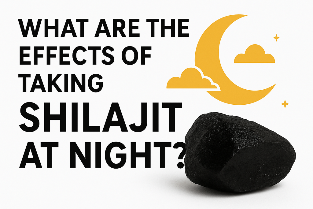 Shilajit at Night
