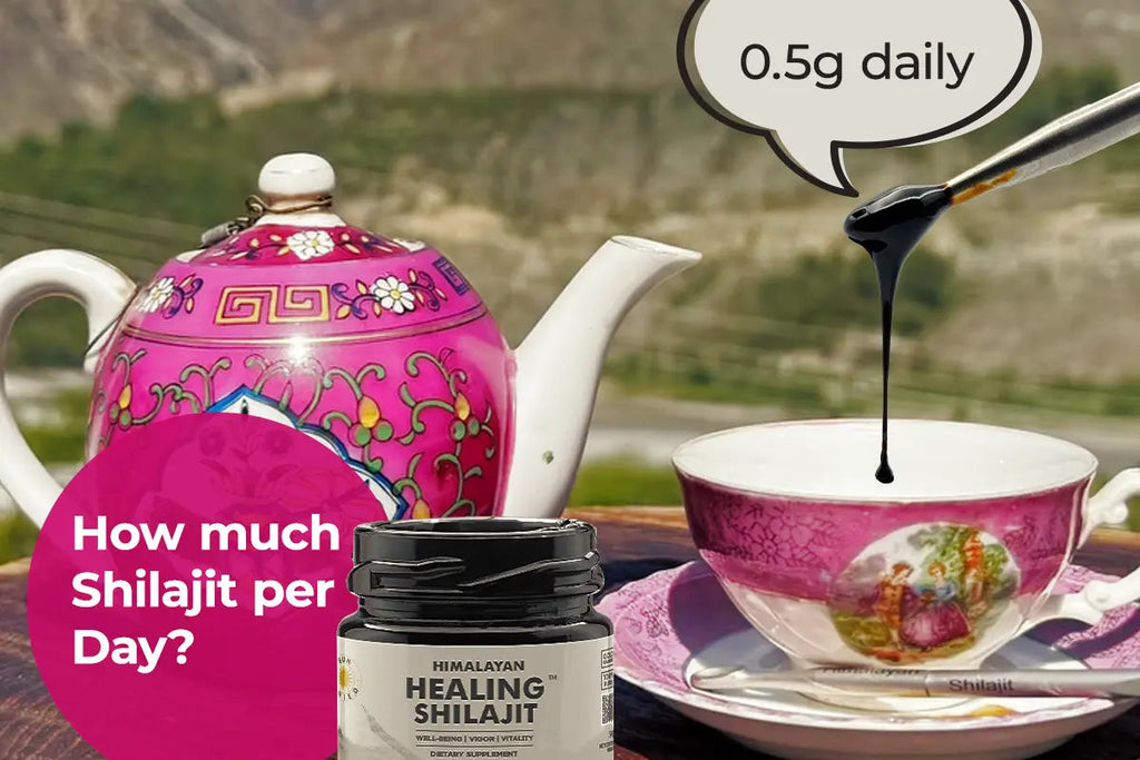 How Much Shilajit Per Day