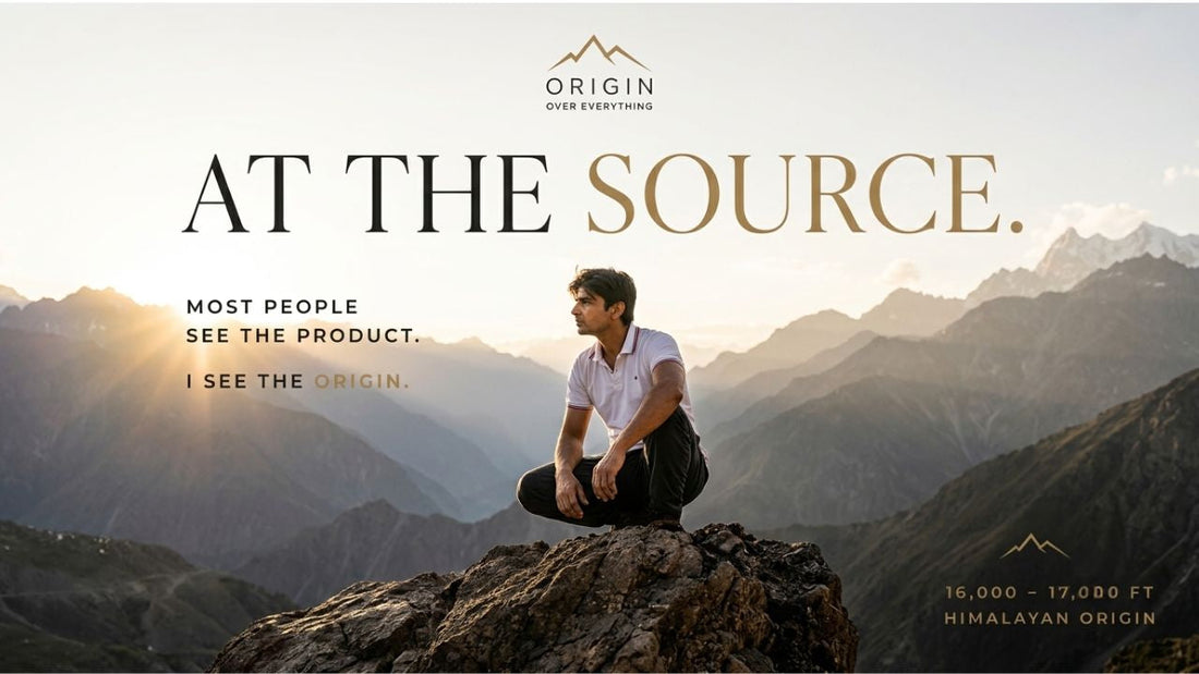 Before the Laboratory: Why the Origin of Shilajit Matters More Than Most People Realize
