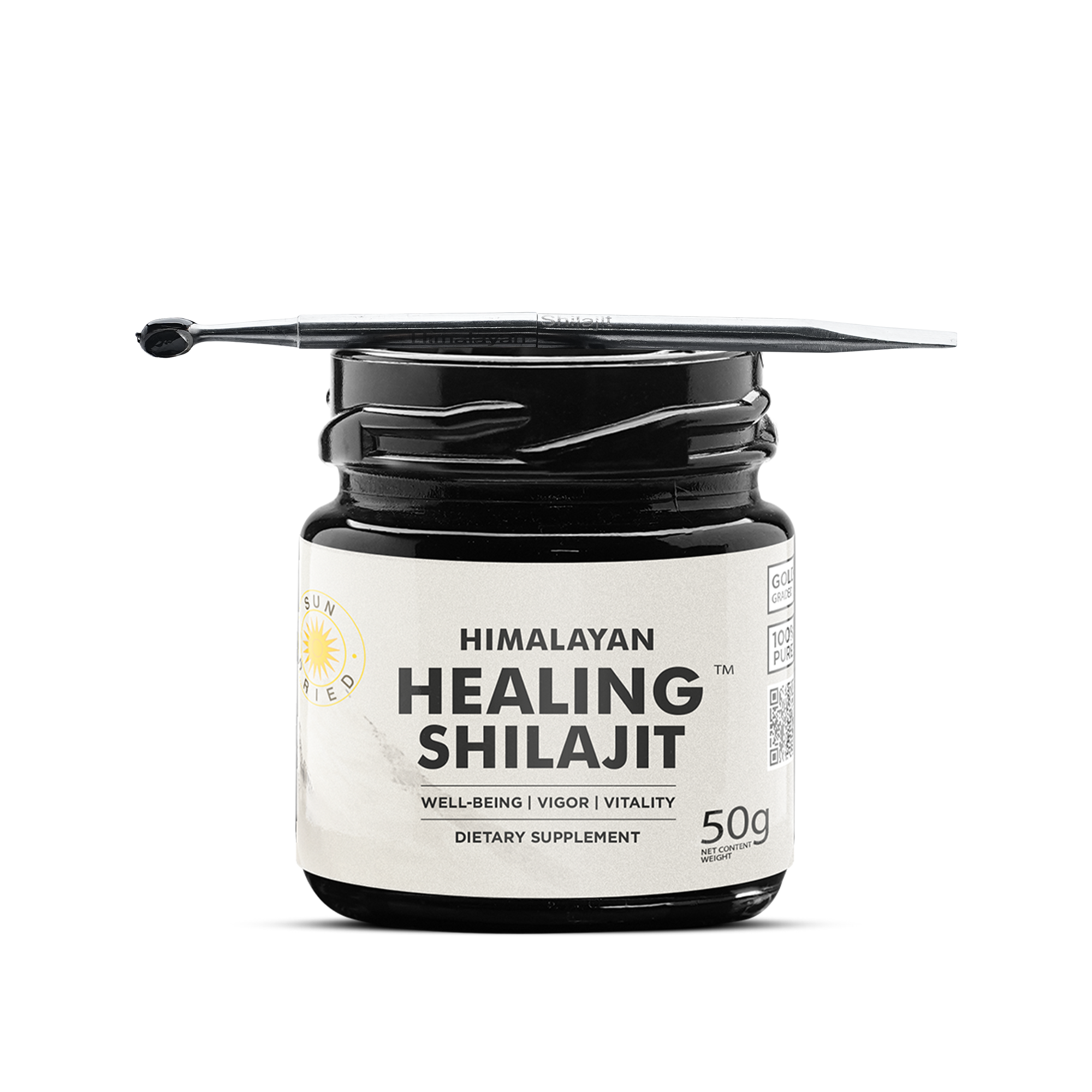 Healing Shilajit™ Gold Grade Resin 50g Himalayan Shilajit Resin