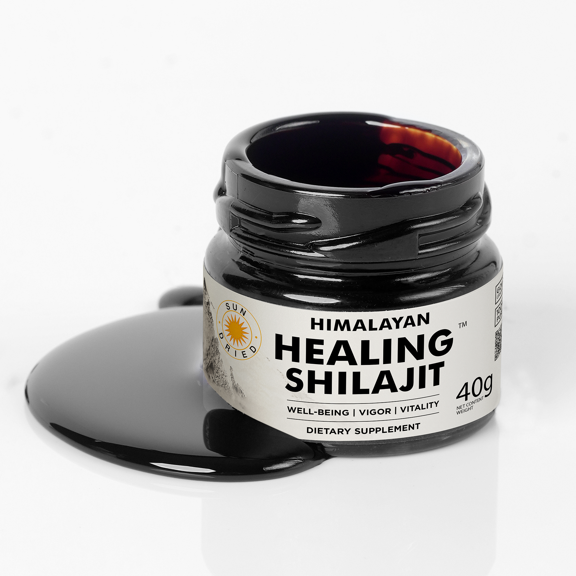 Healing Shilajit™ Gold Grade Resin - Authentic Himalayan Shilajit Resin