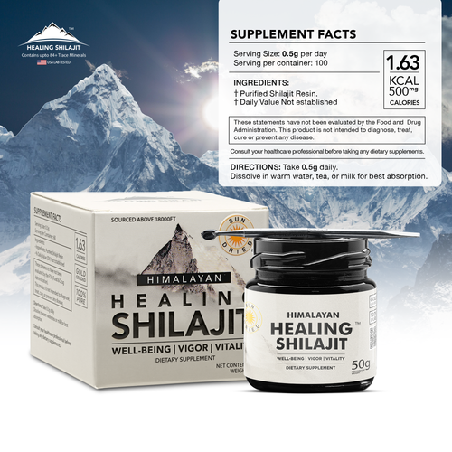 50g Shilajit Resin | 100 Servings