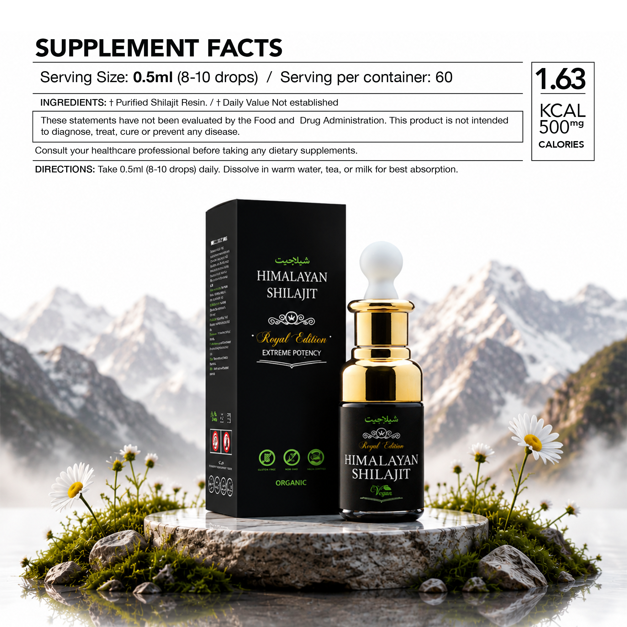 Healing Shilajit™ Drops 30ml