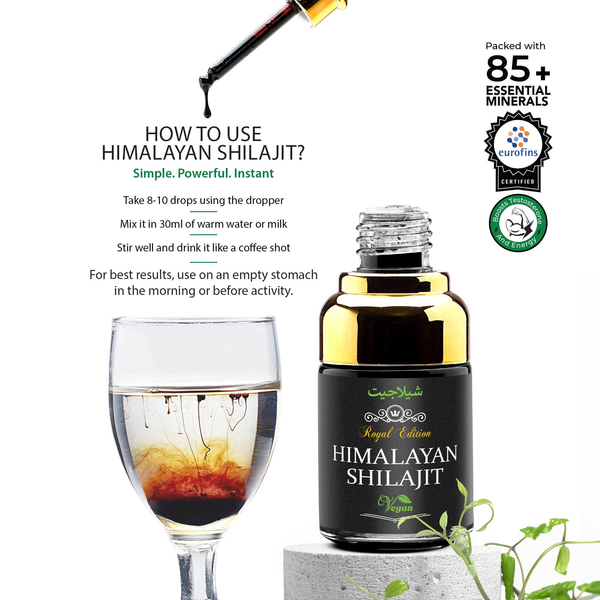 Healing Shilajit™ Drops 30ml