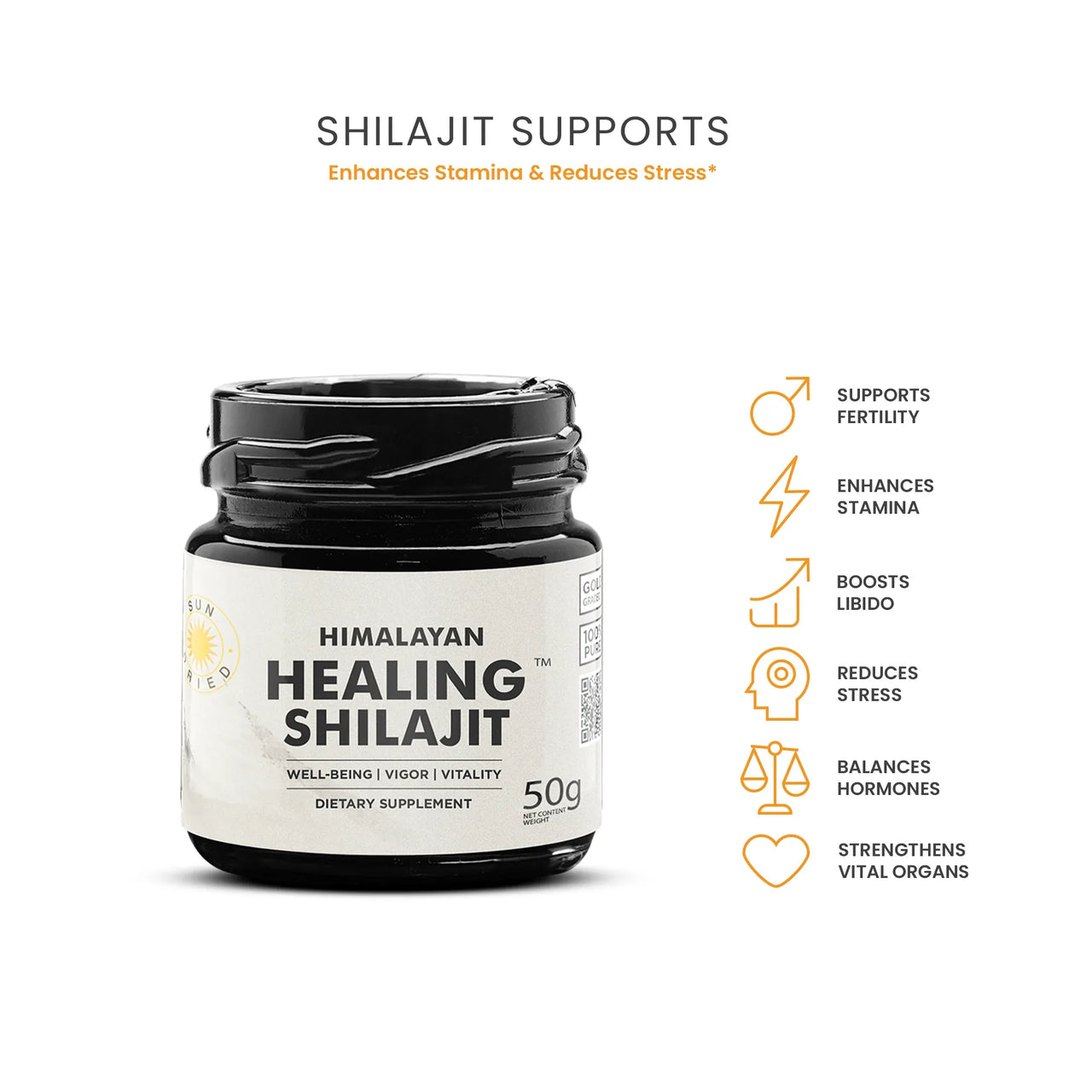 Healing Shilajit™ 100g - Authentic Himalayan Shilajit Resin Healing Shilajit