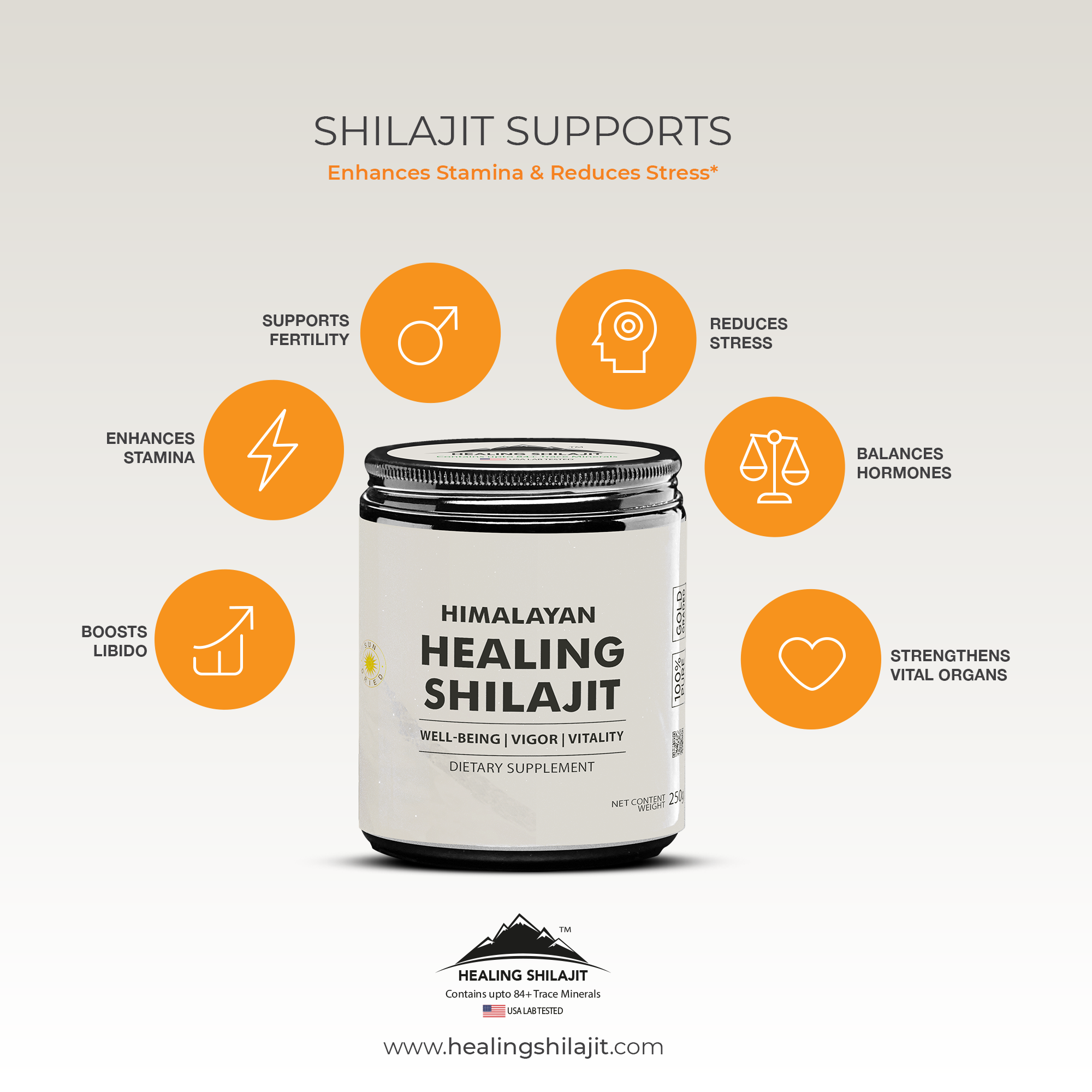 500g Shilajit Resin | 1000 Servings