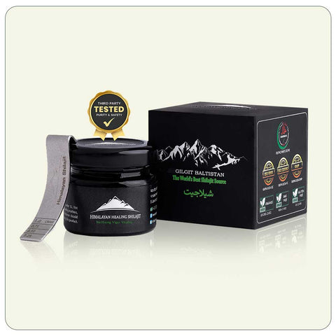 Natural & Pure Shilajit Resin - 100% Pure and Organic Shilajit 60 Days Sun-Dried Organic Premium Resign, Lab Tested For Safety, - Healing Shilajit